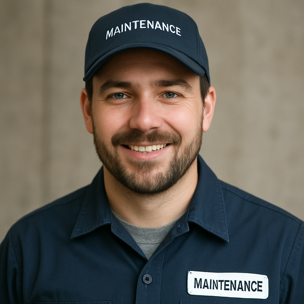 Headshot of a maintenance technician